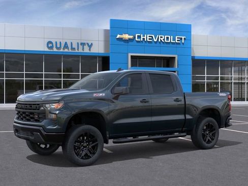 New 2026 Chevrolet Silverado 1500 Custom Trail Boss w/ Turbomax Blackout Package image 2