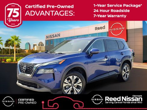 Certified 2023 Nissan Rogue SV AWD/4WD image 1