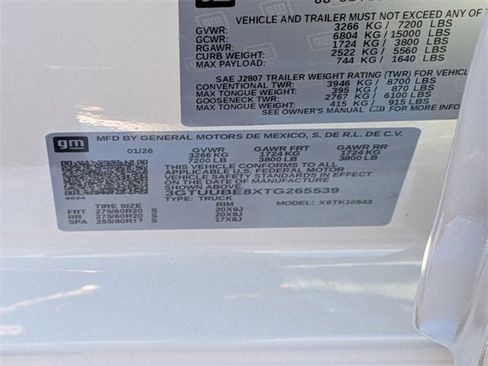 New 2026 GMC Sierra 1500 SLE w/ Preferred Package image 37