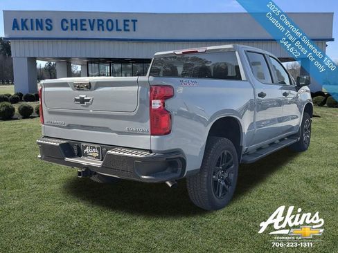 Certified 2025 Chevrolet Silverado 1500 Custom Trail Boss AWD/4WD image 7