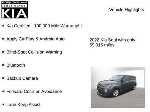 Certified 2022 Kia Soul LX w/ Technology Package image 7
