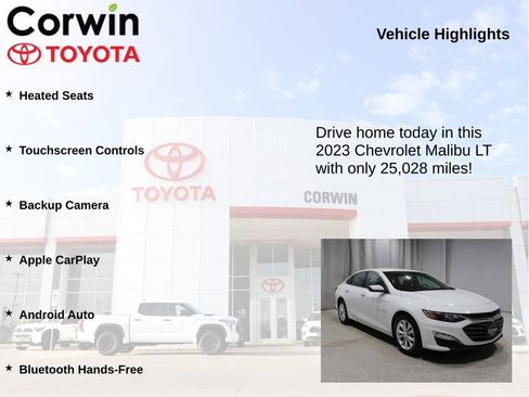 Used 2023 Chevrolet Malibu LT FWD image 6
