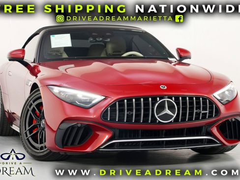 Used 2022 Mercedes-Benz SL 55 AMG 4MATIC image 2