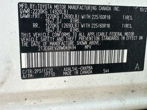 Used 2024 Toyota RAV4 XSE w/ Advanced Technology Package AWD/4WD image 18