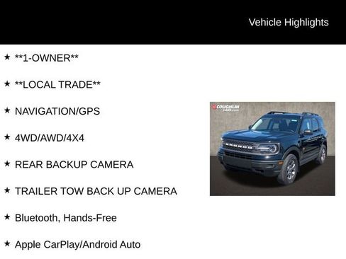 Certified 2024 Ford Bronco Sport Badlands AWD/4WD image 2