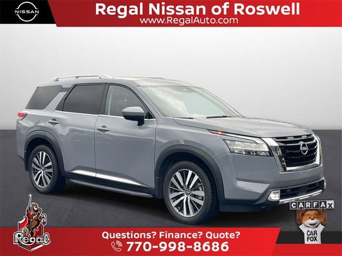 Certified 2022 Nissan Pathfinder Platinum w/ Cargo Package image 1