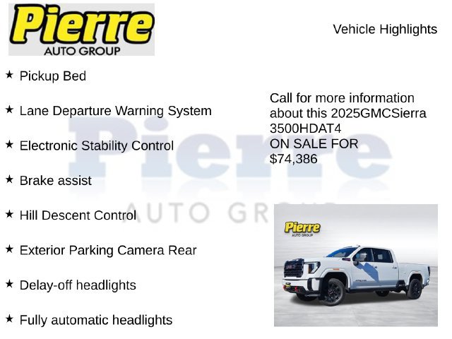 Used 2025 GMC Sierra 3500 AT4 w/ AT4 Premium Plus Package AWD/4WD image 22
