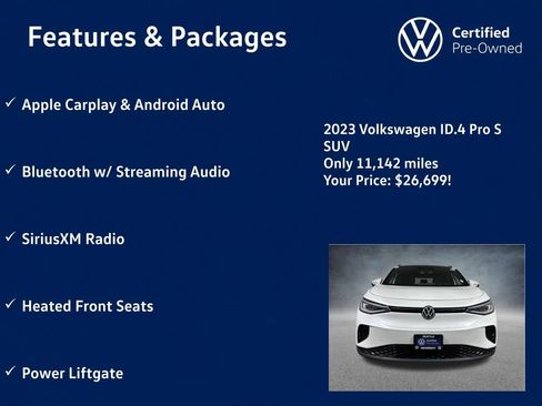 Used 2023 Volkswagen ID.4 Pro S RWD image 11