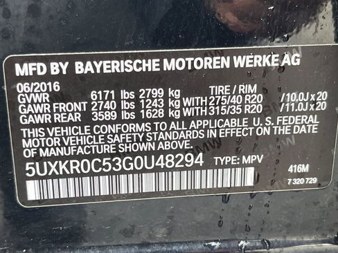 Used 2016 BMW X5 xDrive35i image 10