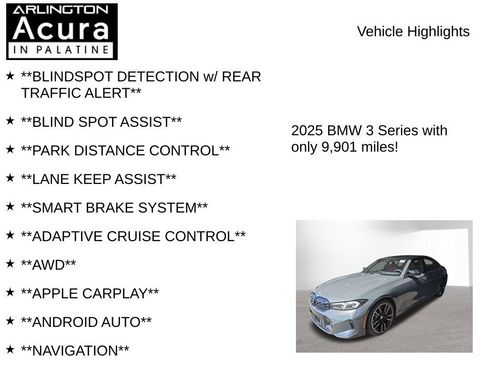 Used 2025 BMW M340i xDrive w/ Premium Package AWD/4WD image 8