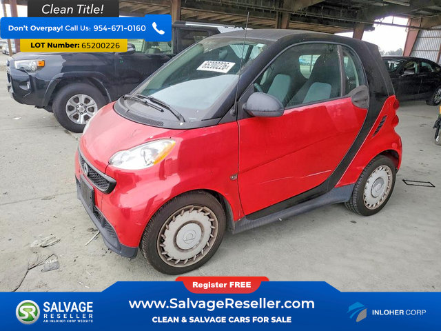Used 2013 smart fortwo Coupe RWD image 1