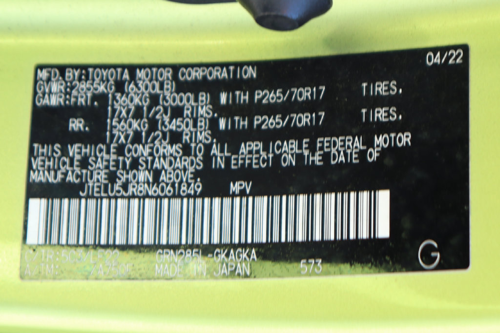 Used 2022 Toyota 4Runner TRD Pro AWD/4WD image 54