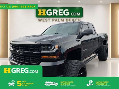 Used 2018 Chevrolet Silverado 1500 Custom w/ Custom Convenience Package RWD image 1