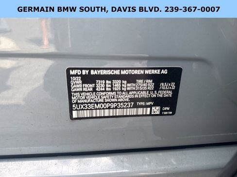 Used 2023 BMW X7 M60i w/ Executive Package image 23