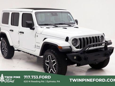 Used 2024 Jeep Wrangler Sahara w/ Technology Group image 1