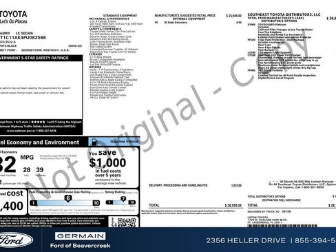 Used 2023 Toyota Camry LE image 29