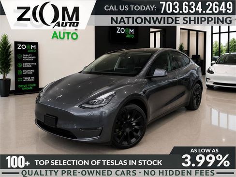 Used 2024 Tesla Model Y Long Range AWD/4WD image 1
