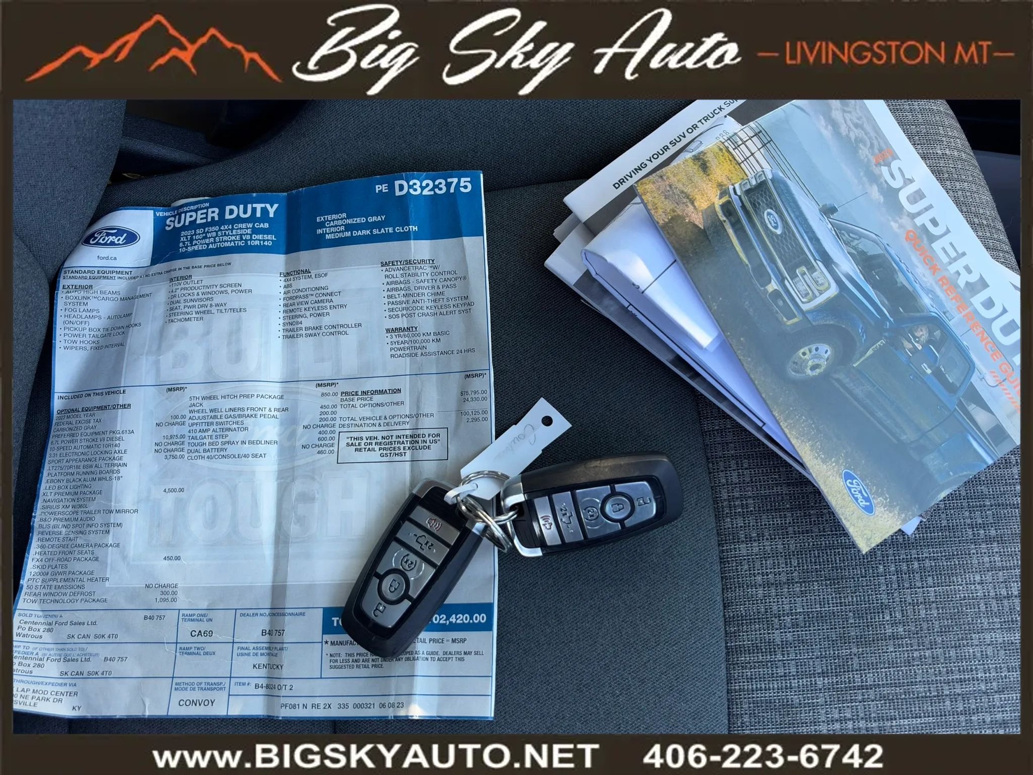 Used 2023 Ford F350 XLT w/ XLT Premium Package AWD/4WD image 25