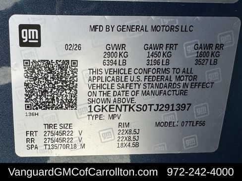 New 2026 GMC Acadia Denali Ultimate w/ LPO, Floor Liner Package AWD/4WD image 26