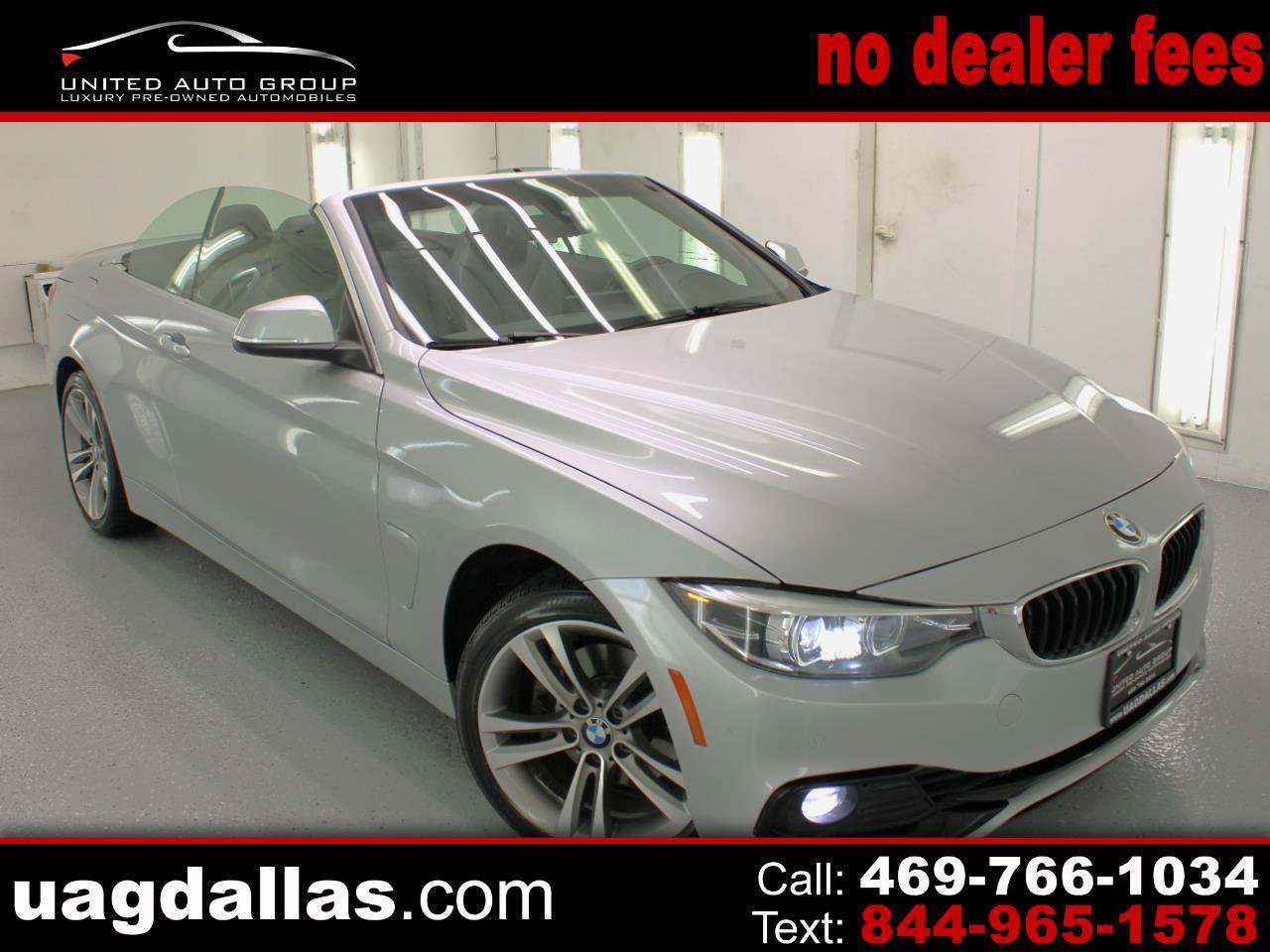 Used 2018 BMW 430i xDrive Convertible AWD/4WD image 1