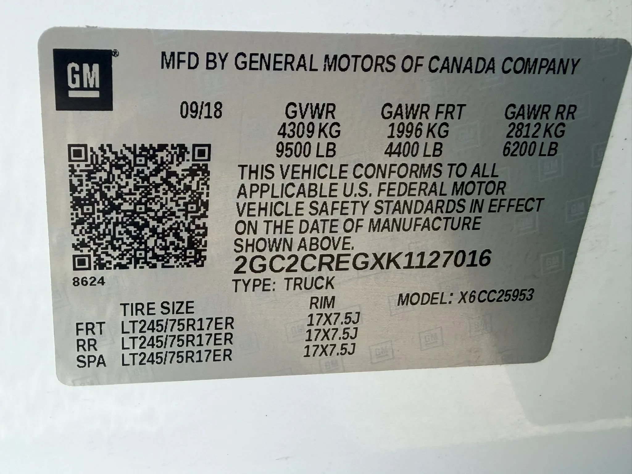 Used 2019 Chevrolet Silverado 2500 W/T RWD image 4