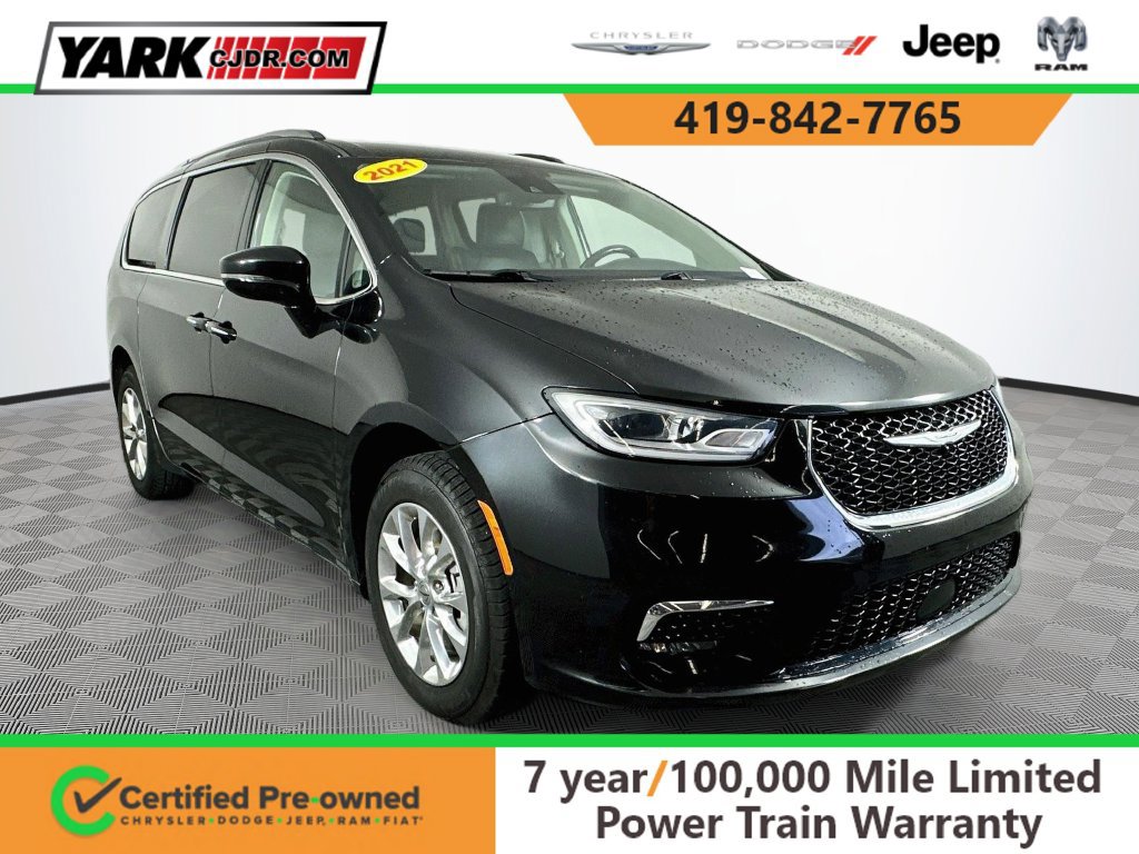 Certified 2021 Chrysler Pacifica Touring-L w/ Uconnect Theater Family Group AWD/4WD 360° Tour
