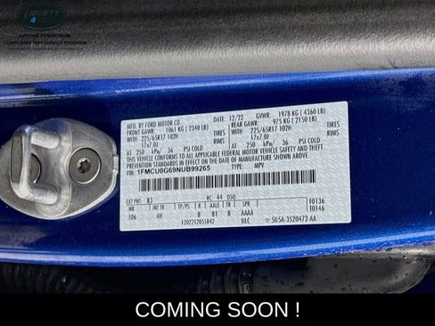 Certified 2022 Ford Escape SE w/ Convenience Package image 31