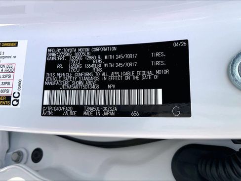New 2026 Toyota 4Runner SR5 RWD image 22