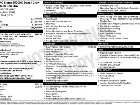 Used 2023 GMC Sierra 2500 Denali image 2