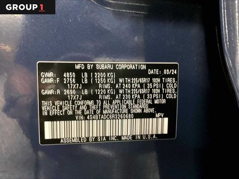 Used 2024 Subaru Outback Premium AWD/4WD image 36