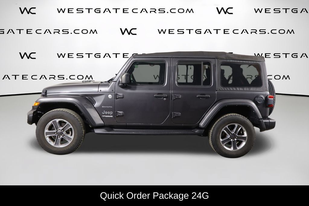 Used 2021 Jeep Wrangler Unlimited Sahara AWD/4WD image 5