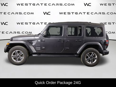 Used 2021 Jeep Wrangler Unlimited Sahara AWD/4WD image 5