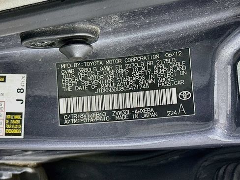 Used 2012 Toyota Prius Two FWD image 29