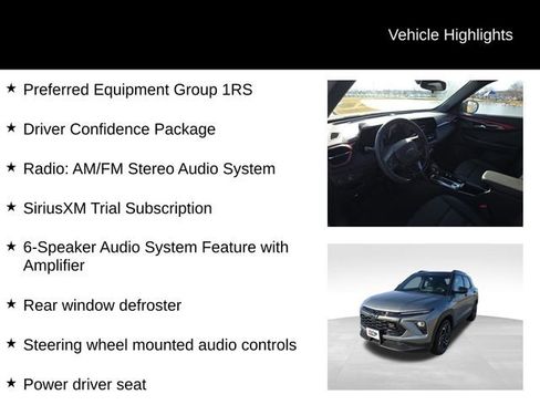 Used 2026 Chevrolet TrailBlazer RS w/ Driver Confidence Package image 11