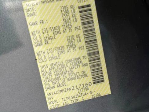 Used 2015 Nissan Murano Platinum w/ Platinum Technology Package image 19