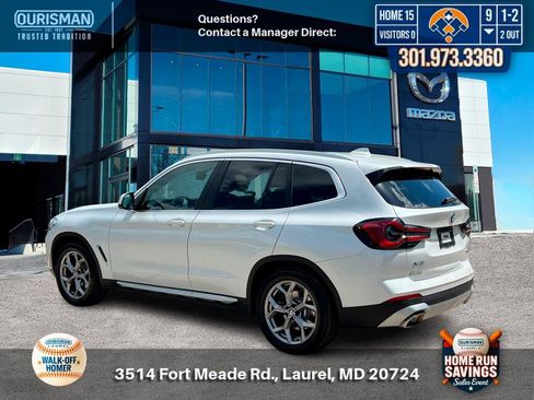 Used 2022 BMW X3 xDrive30i AWD/4WD image 3