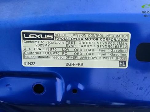Used 2025 Lexus IS 350 F Sport w/ Accessory Package 2 RWD image 61