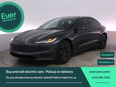 Used 2025 Tesla Model 3 Long Range RWD image 1