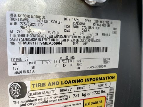 Used 2021 Ford Expedition Max XLT RWD image 12