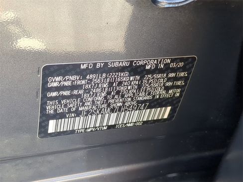 Used 2020 Subaru Forester Sport w/ Popular Package #2 image 35