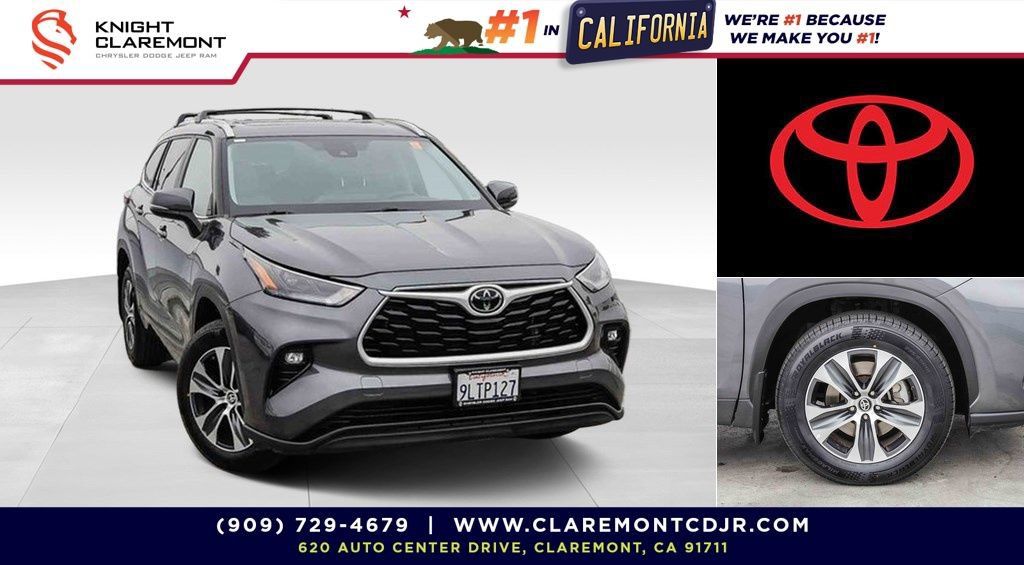 Used 2024 Toyota Highlander XLE AWD/4WD 360° Tour
