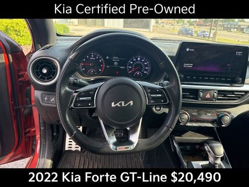 Certified 2022 Kia Forte GT-Line w/ GT-Line Technology Package FWD image 11