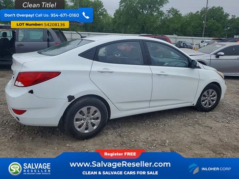 Used 2016 Hyundai Accent SE w/ Option Group 02 FWD image 4