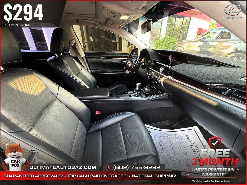 Used 2016 Lexus ES 350 w/ Premium Package w/Wood Trim FWD image 13