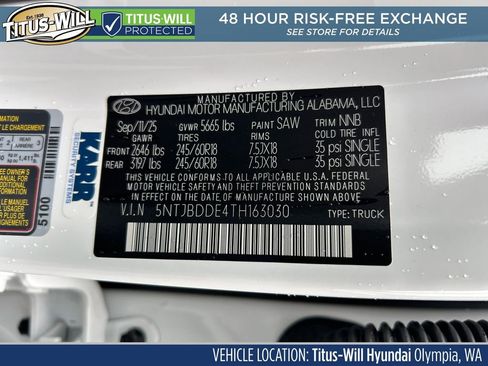 New 2026 Hyundai Santa Cruz SEL image 33