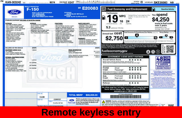 Used 2025 Ford F150 XLT w/ Equipment Group 301A Standard AWD/4WD image 21
