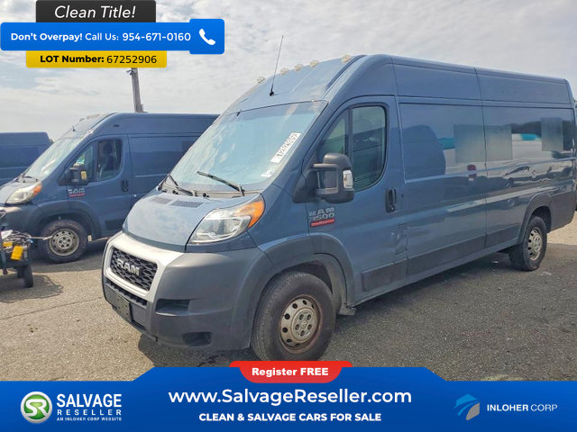 Used 2020 RAM ProMaster 3500 FWD image 1