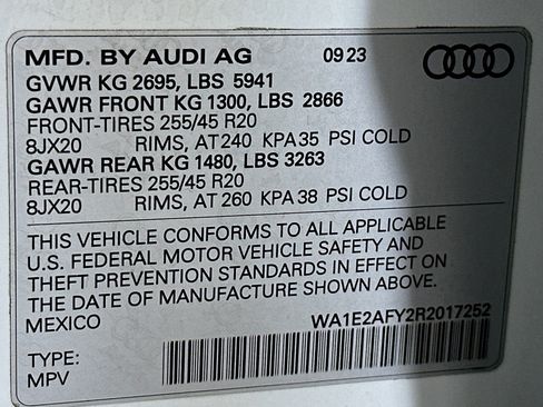Used 2024 Audi Q5 e Premium Plus w/ Premium Plus Package AWD/4WD image 24