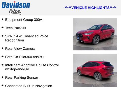 Used 2023 Ford Escape ST-Line w/ Tech Pack #1 AWD/4WD image 4