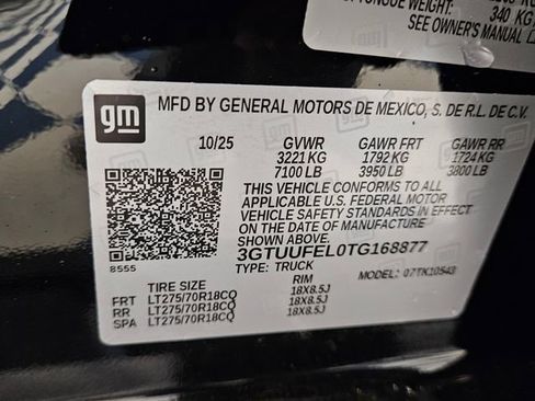 New 2026 GMC Sierra 1500 AT4X image 16